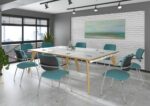 DAMS Fuze rectangular boardroom table-12064