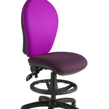 Alliance RIMPD Round Back Draughtsman Chair (Twin Lever on Glides)-0