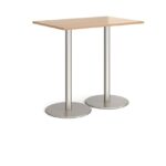 DAMS Monza rectangular poseur table with flat-35060