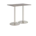 DAMS Monza rectangular poseur table with flat-35057