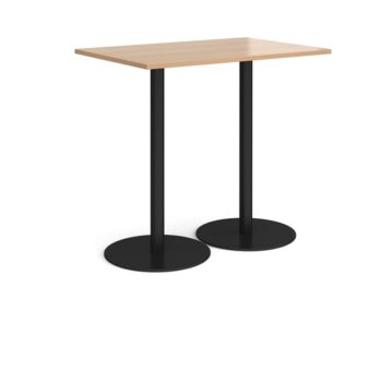 DAMS Monza rectangular poseur table with flat-0