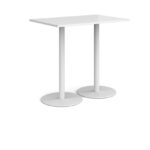 DAMS Monza rectangular poseur table with flat-35066