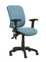 Alliance TIMP Squared Back Operator Chair (Twin Lever on Castors)-12895