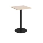DAMS Monza square poseur table with flat round-13161
