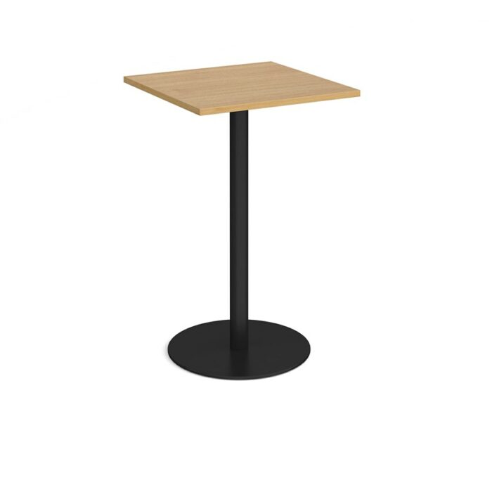 DAMS Monza square poseur table with flat round-13158