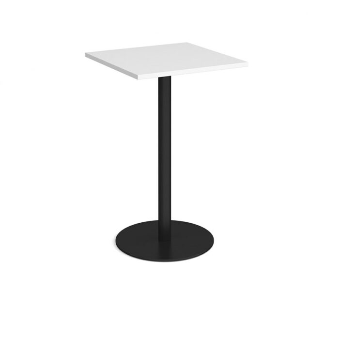 DAMS Monza square poseur table with flat round-13153