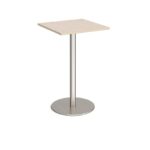 DAMS Monza square poseur table with flat round-13162