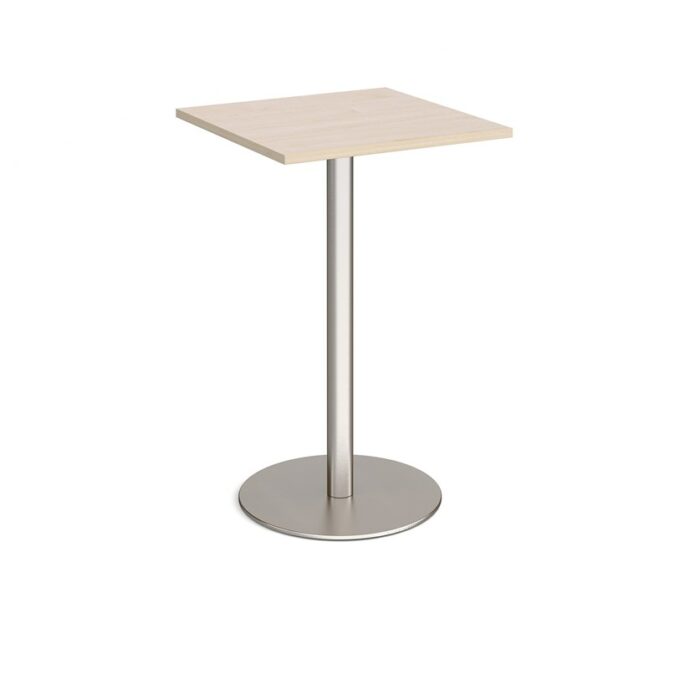 DAMS Monza square poseur table with flat round-13162
