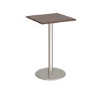DAMS Monza square poseur table with flat round-13160