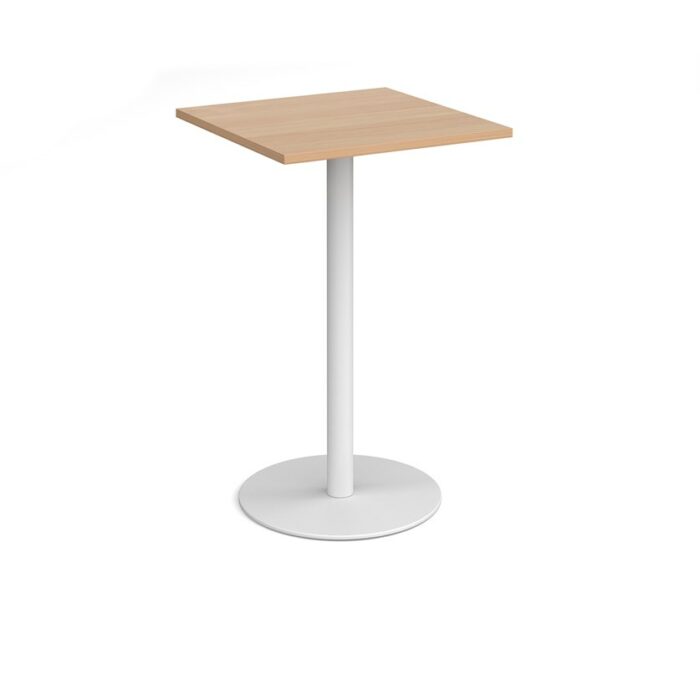 DAMS Monza square poseur table with flat round-13151