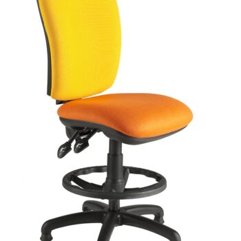 Alliance SIMPD Squared Back Draughtsman Chair (Twin Lever on Glides)-0