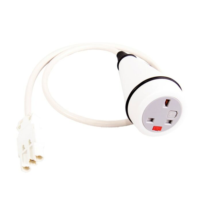 DAMS Cluster power module 1 x UK socket-0