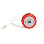 DAMS Cluster power module 1 x TUF (A&C connectors) USB charger-0