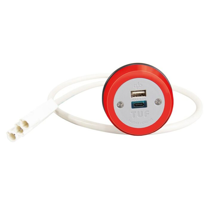 DAMS Cluster power module 1 x TUF (A&C connectors) USB charger-0