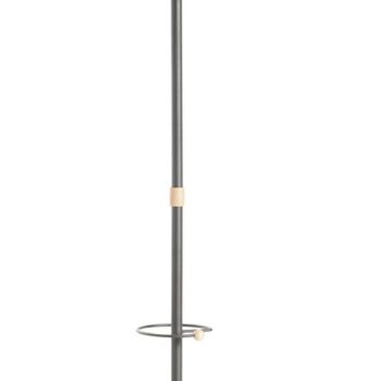 DAMS Coat & umbrella stand with 8 coat hooks and 8 umbrella hooks 1780mm high-0
