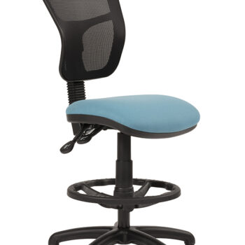 Alliance HIMP/Mesh Mesh Back Draughtsman Chair (Twin Lever on Glides)-0