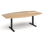 DAMS Elev8 Touch radial boardroom table -11922