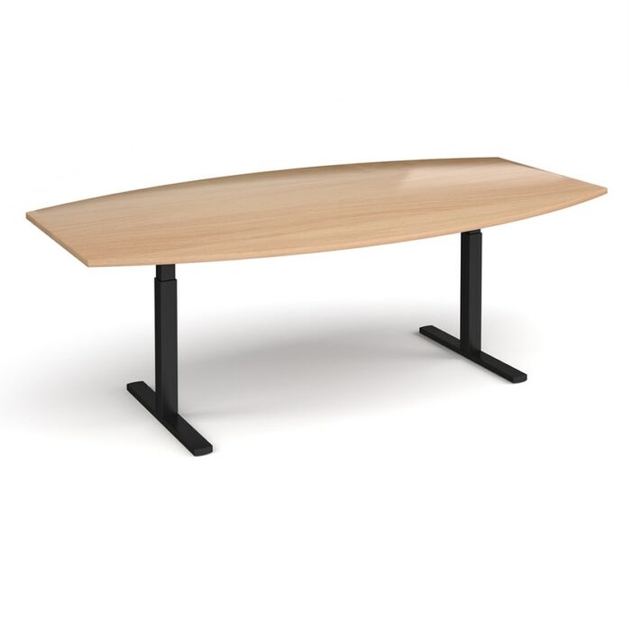 DAMS Elev8 Touch radial boardroom table -11922