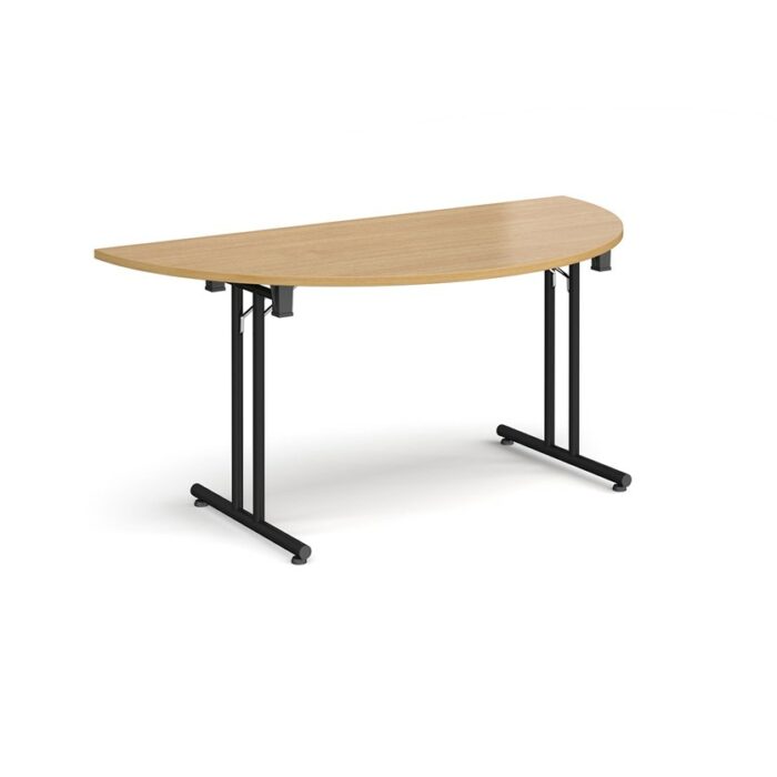 DAMS Semi circular folding leg table-12576