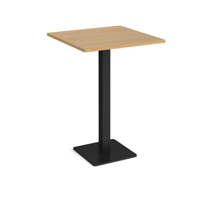 DAMS Brescia square poseur table with flat square base-13742