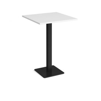 DAMS Brescia square poseur table with flat square base-0