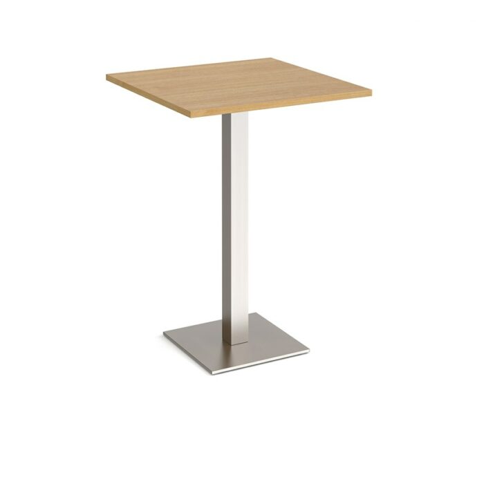 DAMS Brescia square poseur table with flat square base-13737