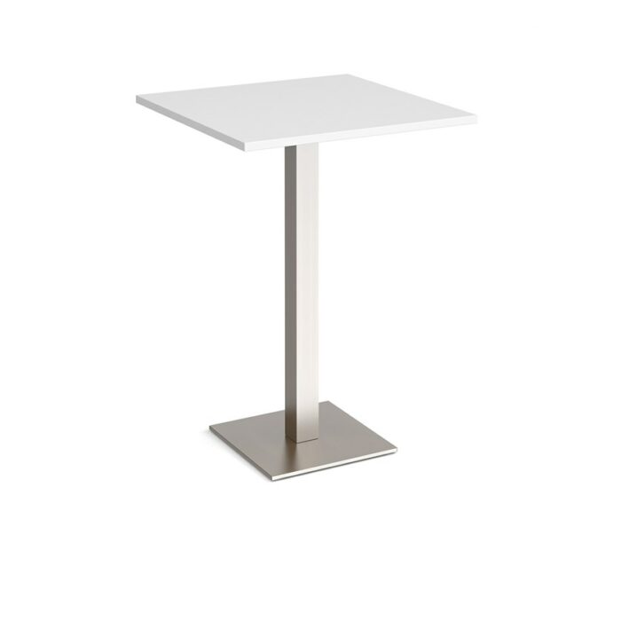 DAMS Brescia square poseur table with flat square base-13738