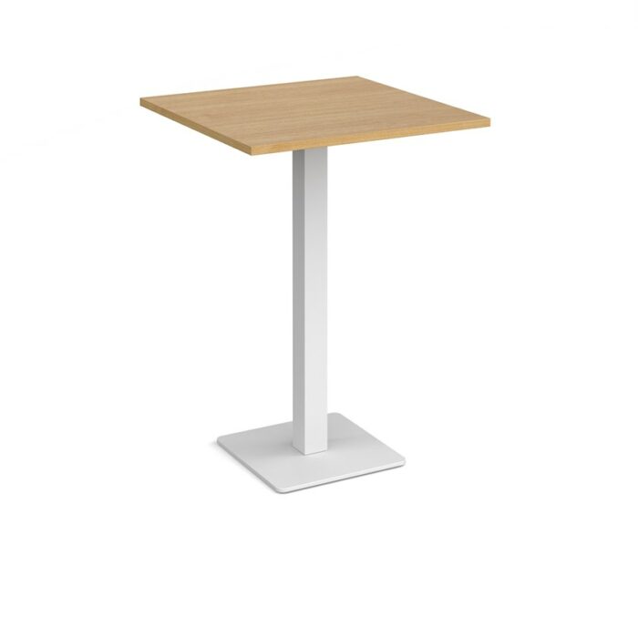 DAMS Brescia square poseur table with flat square base-13736