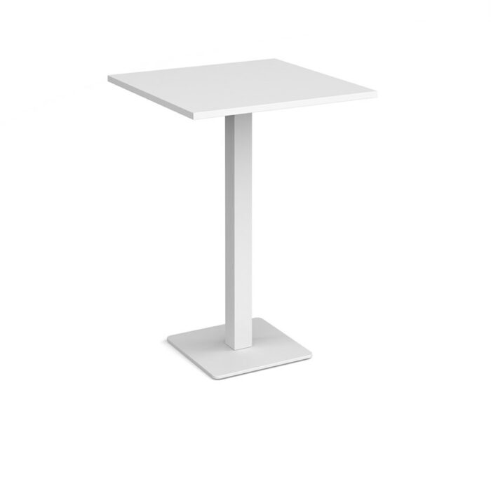 DAMS Brescia square poseur table with flat square base-13734