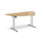 DAMS Semi circular folding leg table-12573