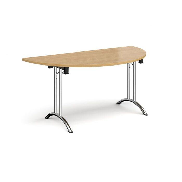 DAMS Semi circular folding leg table-12714