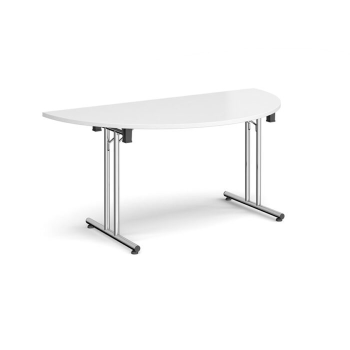 DAMS Semi circular folding leg table-12579