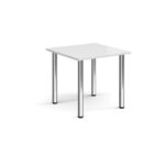 DAMS Rectangular radial leg meeting table-12834