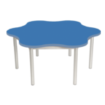 GoPak Enviro Early Years Daisy Table 1200mm-12292