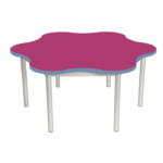 GoPak Enviro Early Years Daisy Table 1200mm-12301