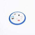 DAMS Pixel in-surface power module with 1 x UK socket, 2 x RJ45 sockets-0