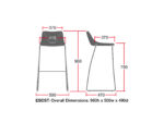 Elite Escape Upholstered Breakout And Bar Stool-14122