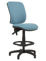 Alliance TIMP Squared Back Draughtsman Chair (Twin Lever on Glides)-0