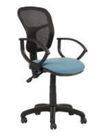 Alliance HIMP/Mesh Mesh Back Operator Chair (Twin Lever on Castors)-12842