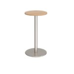 DAMS Monza circular poseur table with flat round-13167