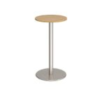 DAMS Monza circular poseur table with flat round-13174