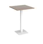 DAMS Brescia square poseur table with flat square base-25012