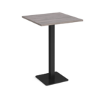 DAMS Brescia square poseur table with flat square base-25010