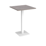 DAMS Brescia square poseur table with flat square base-25020