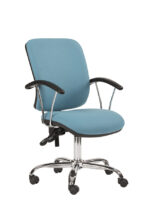 Alliance TIMP Squared Back Operator Chair (Twin Lever on Castors)-12893