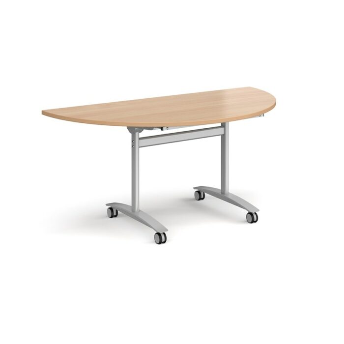 DAMS Semi circular deluxe fliptop meeting table-0
