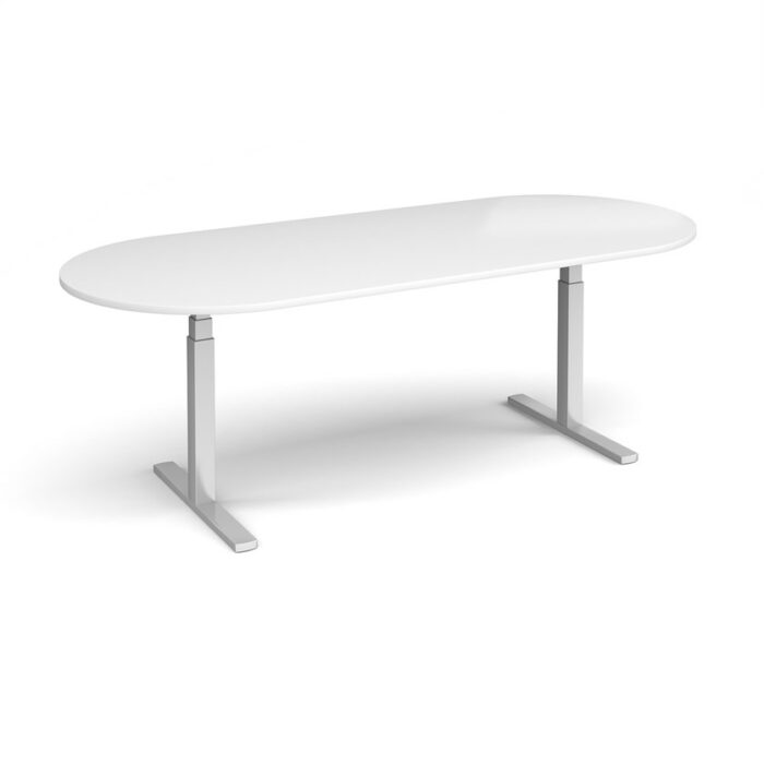 DAMS Elev8 Touch radial end boardroom table-11950