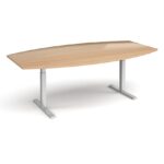 DAMS Elev8 Touch radial boardroom table -11918