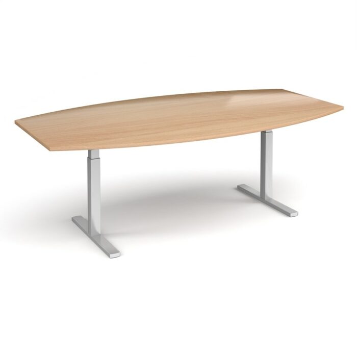 DAMS Elev8 Touch radial boardroom table -11918