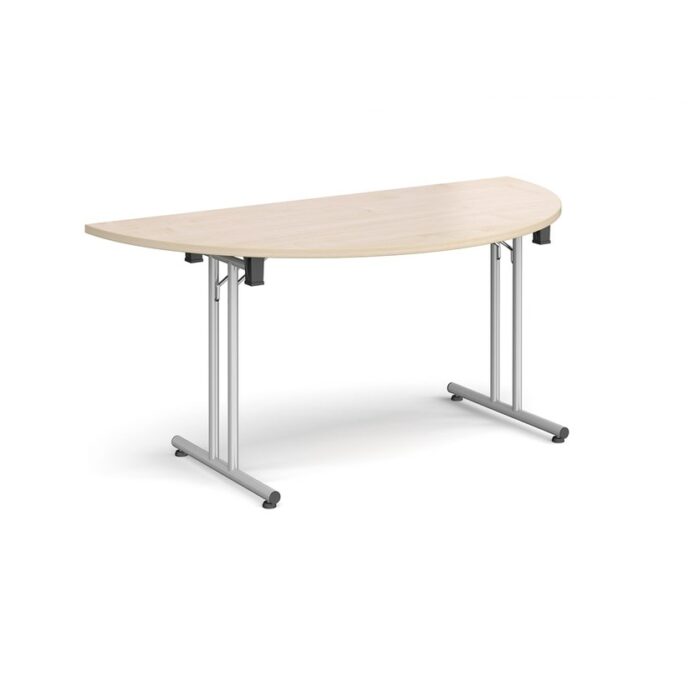DAMS Semi circular folding leg table-12583
